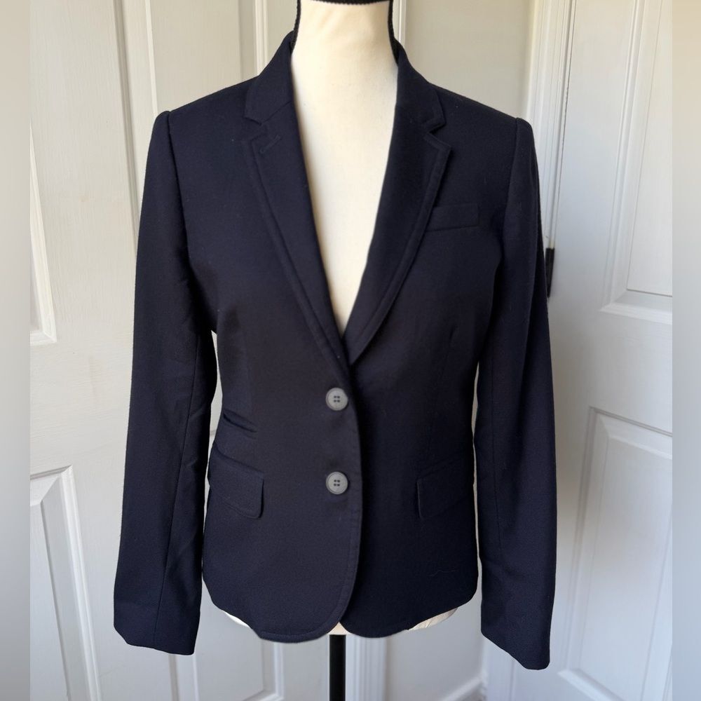 J. Crew Classic Schoolboy Navy Blazer 4